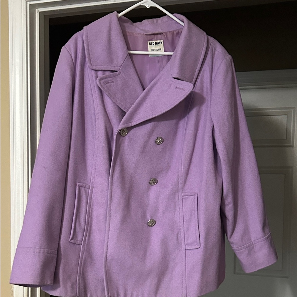 Old Navy Women's Lavender Peacoat